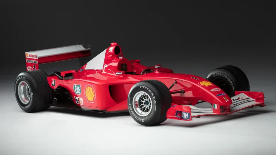 Ferrari F2001 - 3/4 de frente